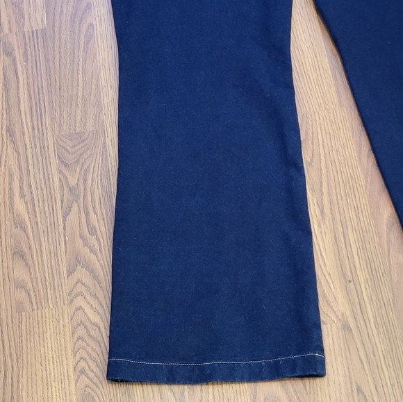 Women’s Pajama Jeans Soft Stretch Denim Dark Wash Pull-On Jeggings 32x31 B82 - Picture 7 of 9